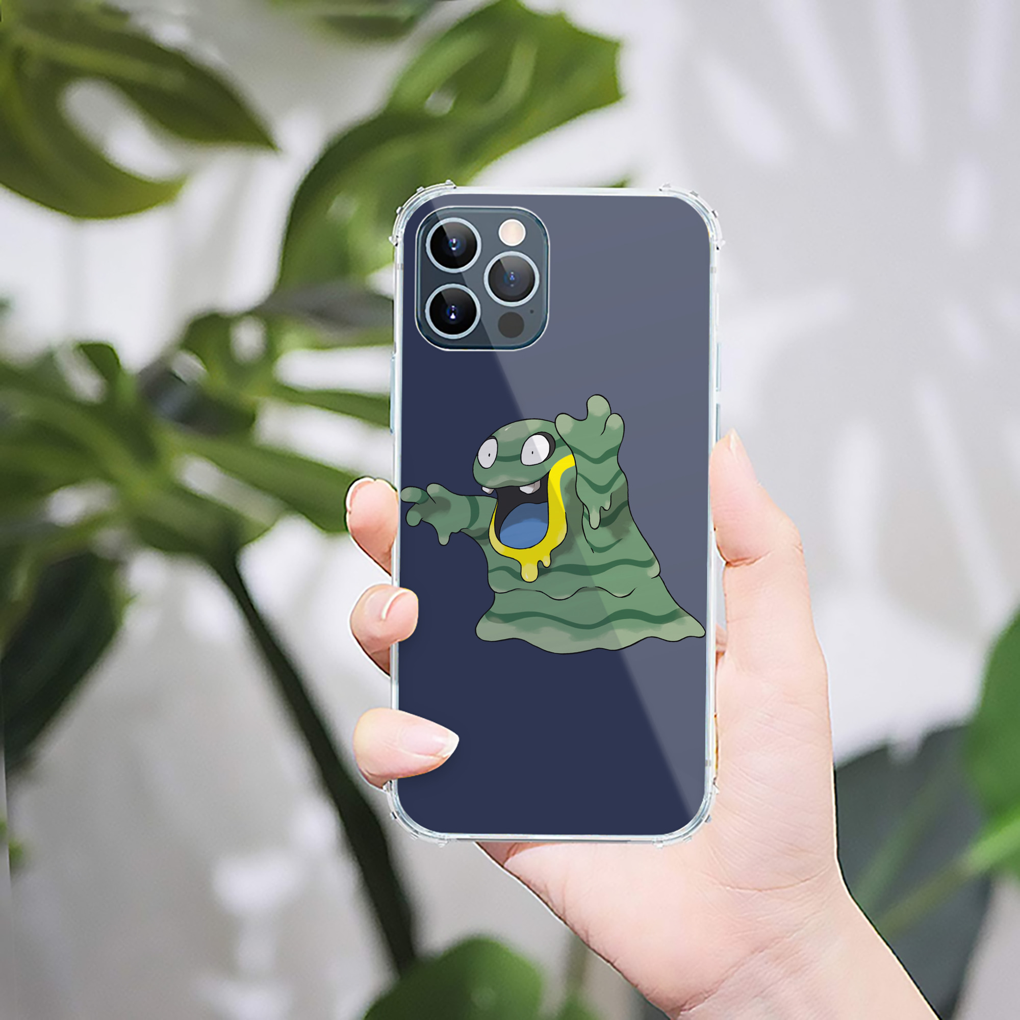 （画像用） ポケットモンスター Pokémon 【iPhone 12シリーズ対応】透明スマホケース（クリアソフトケース）